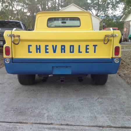 1966 Yellow Chevrolet C-10