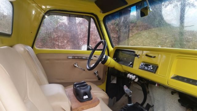 1966 Yellow Chevrolet C-10