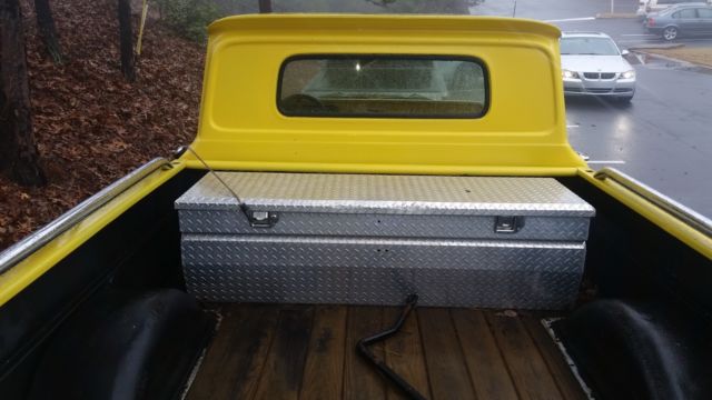 1966 Yellow Chevrolet C-10