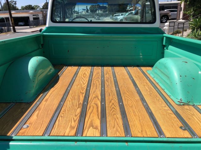 1966 Green Chevrolet C-10 Standard Cab Pickup