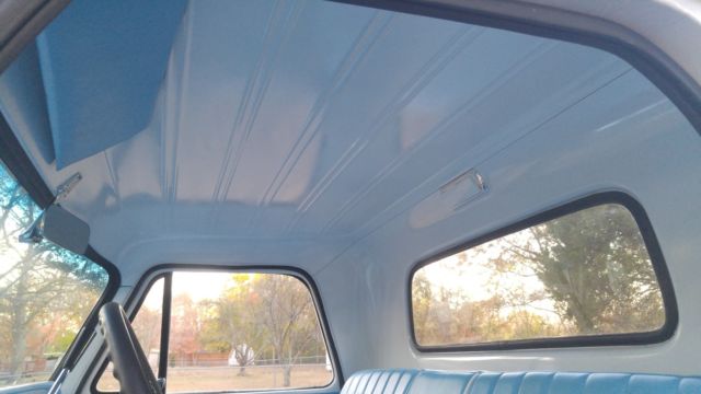 1966 Blue Chevrolet C-10 Standard Cab Pickup