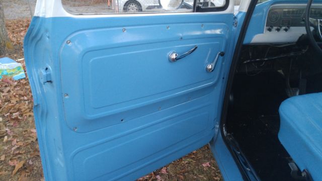 1966 Blue Chevrolet C-10 Standard Cab Pickup