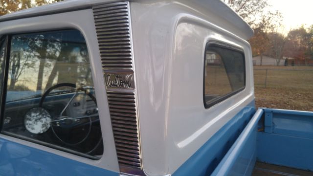 1966 Blue Chevrolet C-10 Standard Cab Pickup