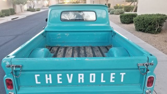 1966 Blue Chevrolet C-10 Standard Cab Pickup