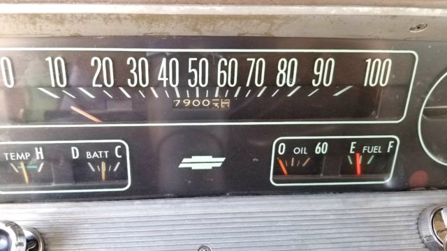 1966 Blue Chevrolet C-10 Standard Cab Pickup