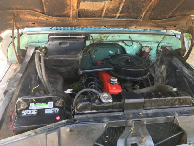 1966 green blue Chevrolet C-10