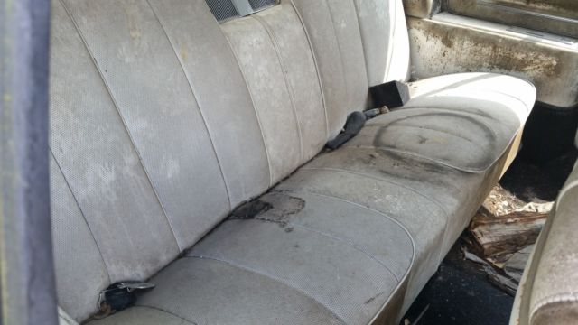 1966 White Cadillac DeVille Convertible