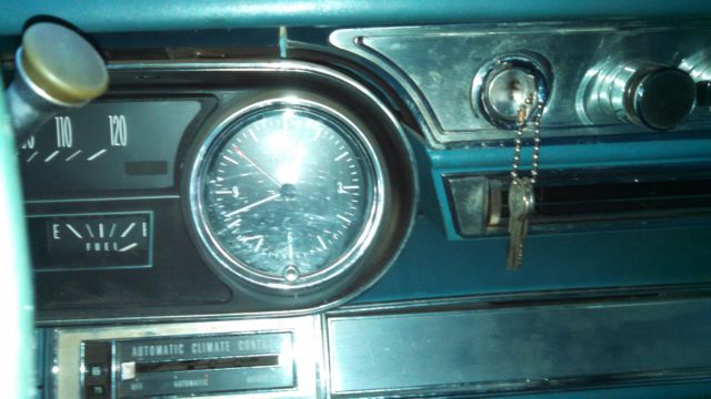 1966 Blue Cadillac DeVille Sedan