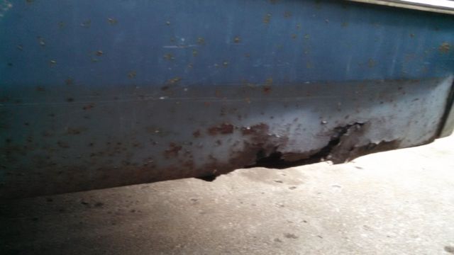 1966 Blue Cadillac DeVille Sedan