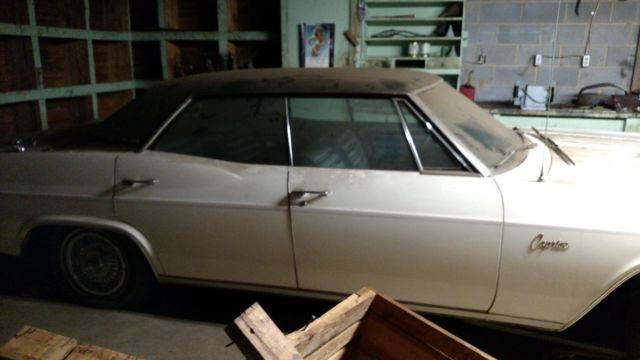 1966 Maroon Chevrolet Caprice Coupe