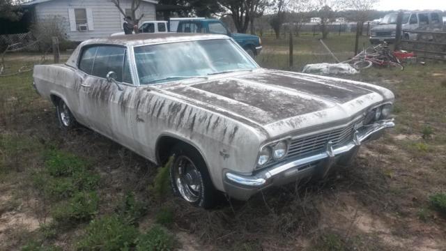 1966 BluePearl over White Chevrolet Capriceold Coupe