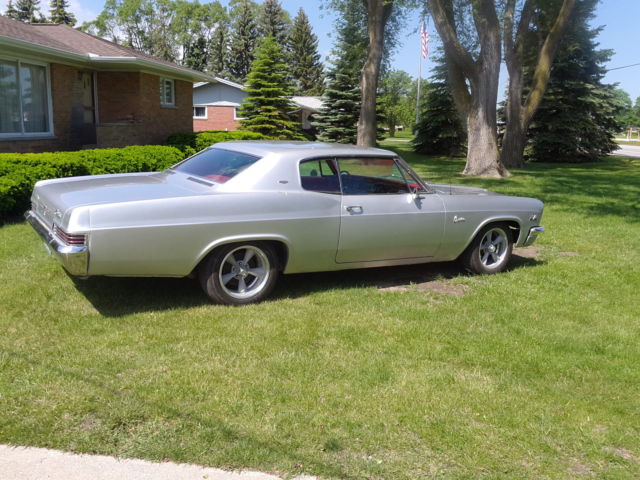 1966 Metallic silver Chevrolet Capriceold Coupe