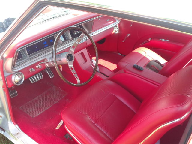 1966 Metallic silver Chevrolet Capriceold Coupe