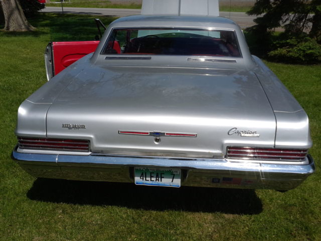 1966 Metallic silver Chevrolet Capriceold Coupe