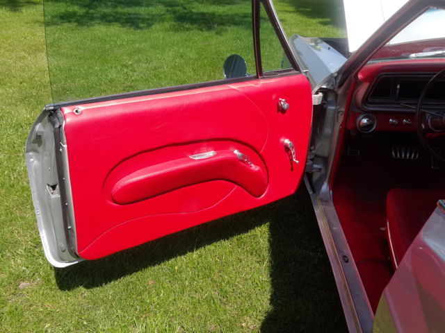 1966 Metallic silver Chevrolet Capriceold Coupe