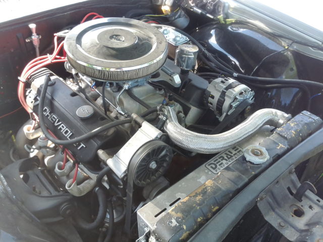 1966 Metallic silver Chevrolet Capriceold Coupe