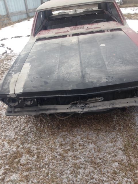 1966 Red Chevrolet Chevelle Coupe
