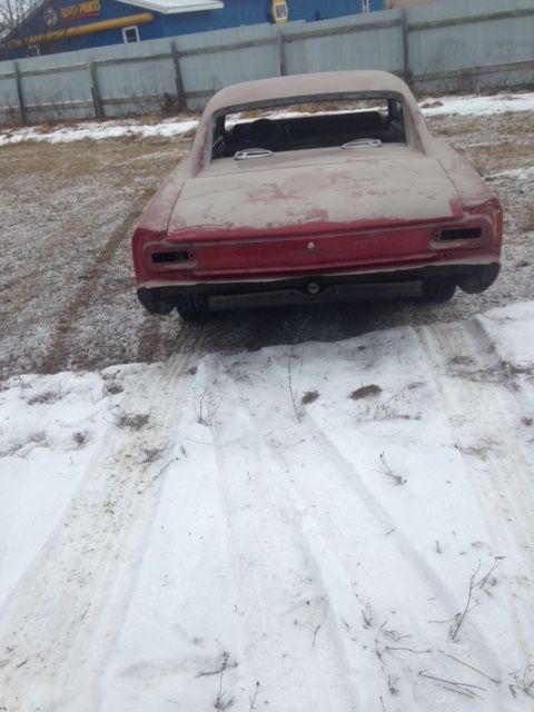 1966 Red Chevrolet Chevelle Coupe