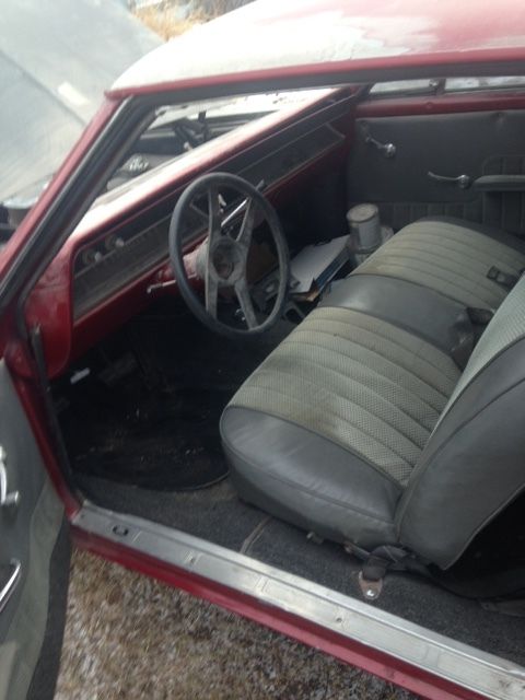 1966 Red Chevrolet Chevelle Coupe