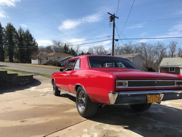 1966 Green Chevrolet Chevelle Coupe