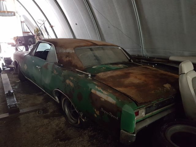 1966 Green Chevrolet Chevelle Coupe