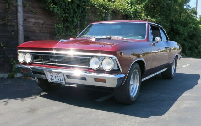 1966 Burgundy Chevrolet Chevelle