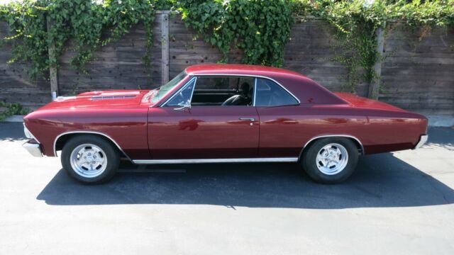 1966 Burgundy Chevrolet Chevelle