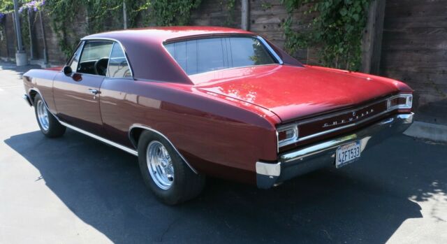 1966 Burgundy Chevrolet Chevelle
