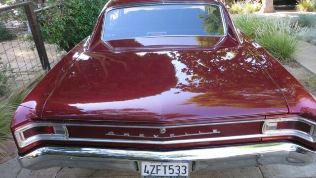 1966 Burgundy Chevrolet Chevelle