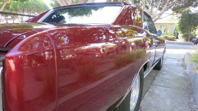1966 Burgundy Chevrolet Chevelle