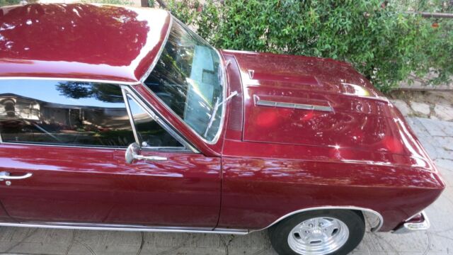 1966 Burgundy Chevrolet Chevelle