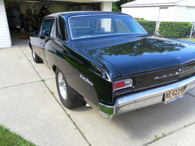 1966 Black Chevrolet Chevelle Sedan