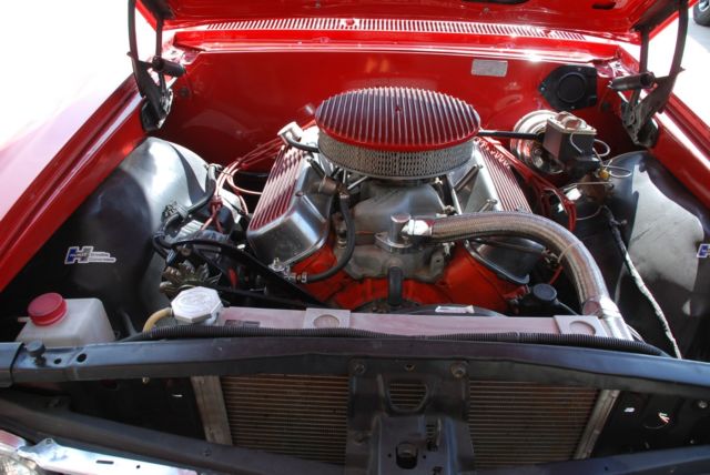 1966 Red Chevrolet Chevelle Coupe