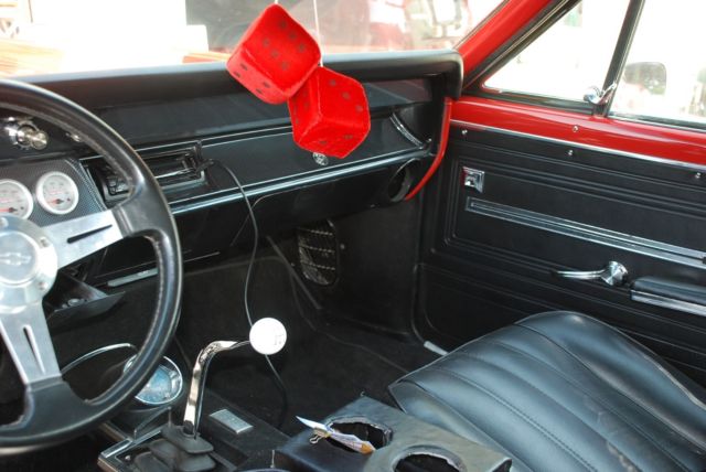 1966 Red Chevrolet Chevelle Coupe