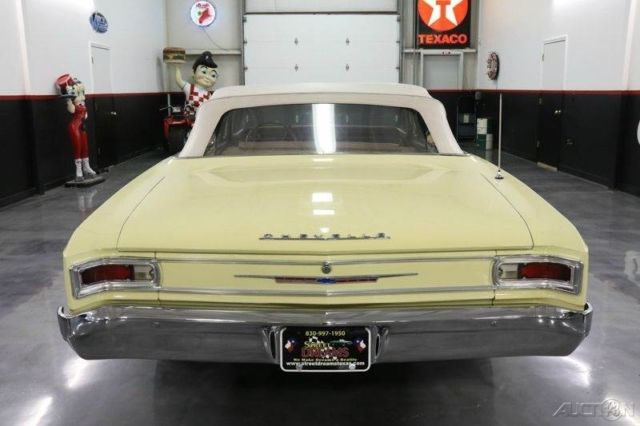 1966 Butter Nut Yellow Chevrolet Chevelle Convertible