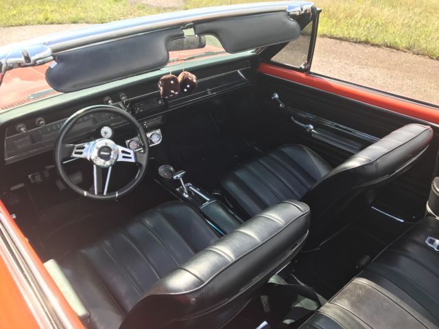 1966 Orange Chevrolet Chevelle Convertible