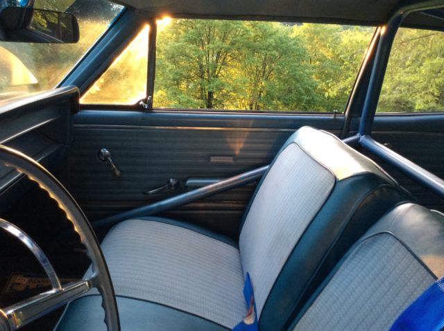 1966 Blue Chevrolet Chevelle Coupe