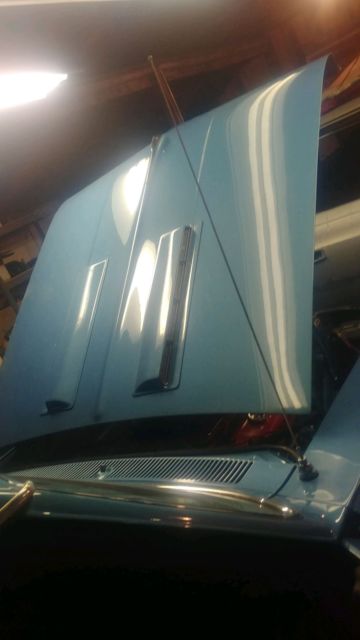 1966 Blue Chevrolet Chevelle Wagon