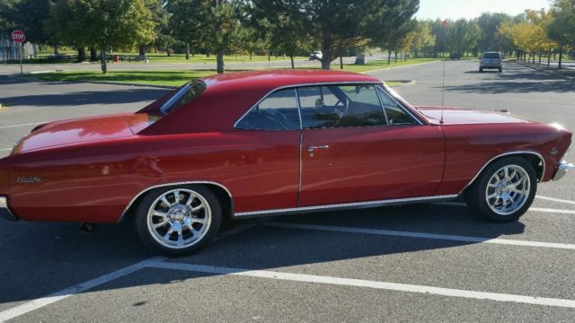 1966 Red Chevrolet Chevelle Coupe