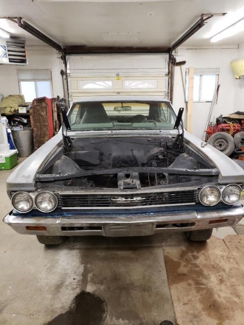 1966 Gray Chevrolet Chevelle Coupe
