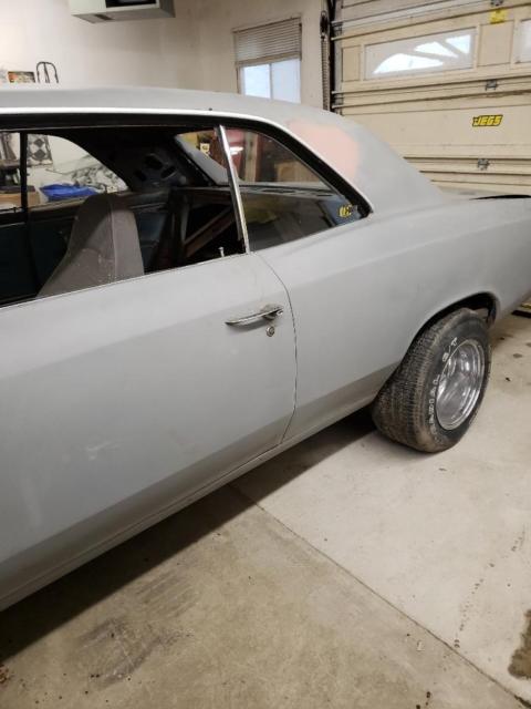 1966 Gray Chevrolet Chevelle Coupe