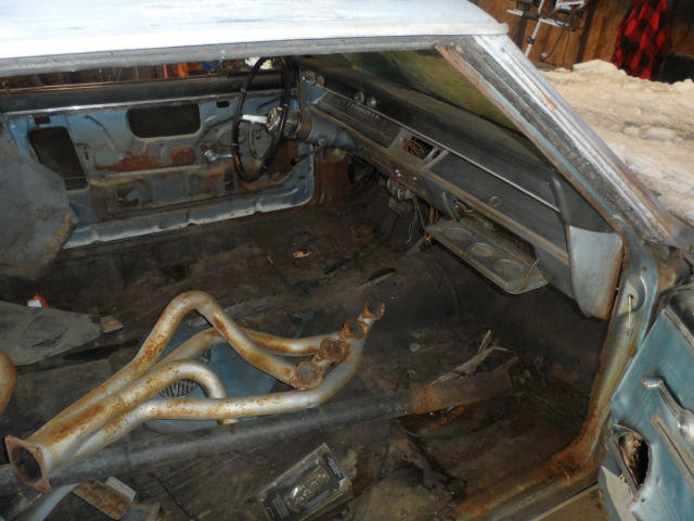 1966 Blue Chevrolet Chevelle Coupe