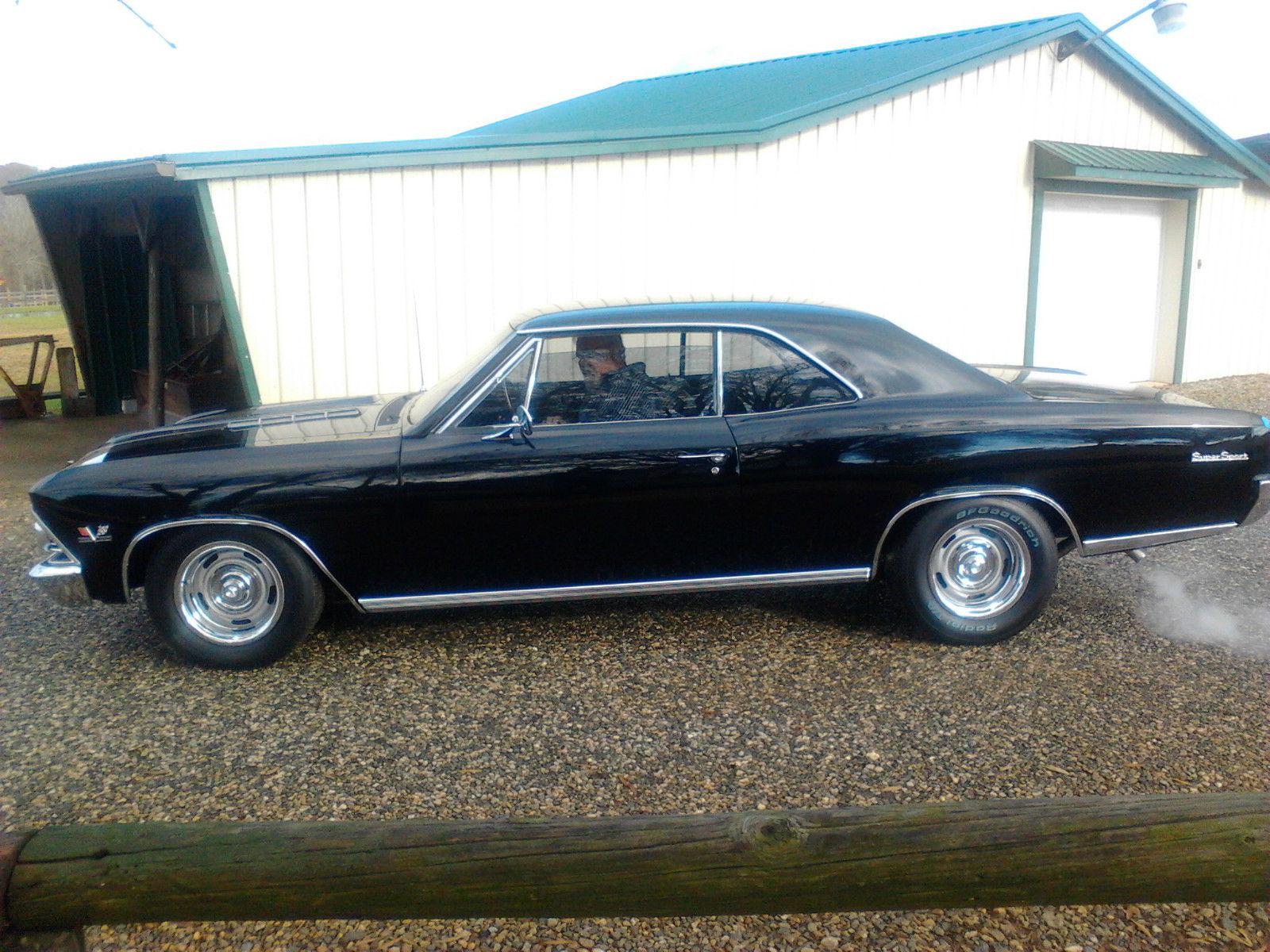 1966 Red Chevrolet Chevelle Coupe