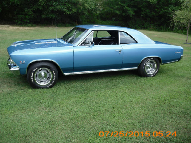1966 Blue Chevrolet Chevelle Coupe