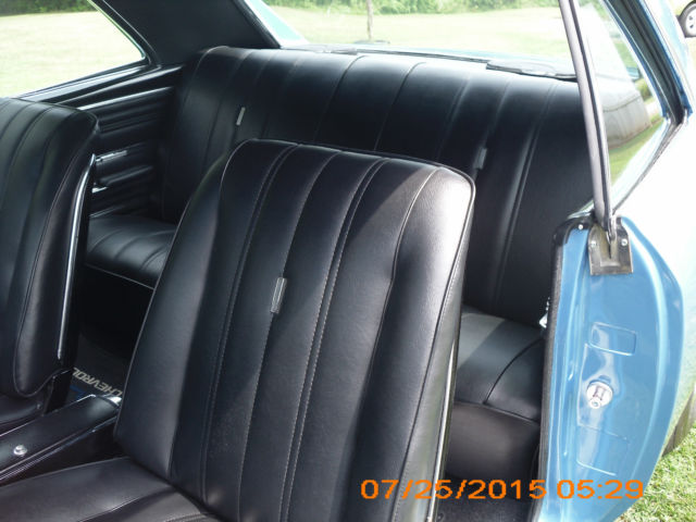 1966 Blue Chevrolet Chevelle Coupe