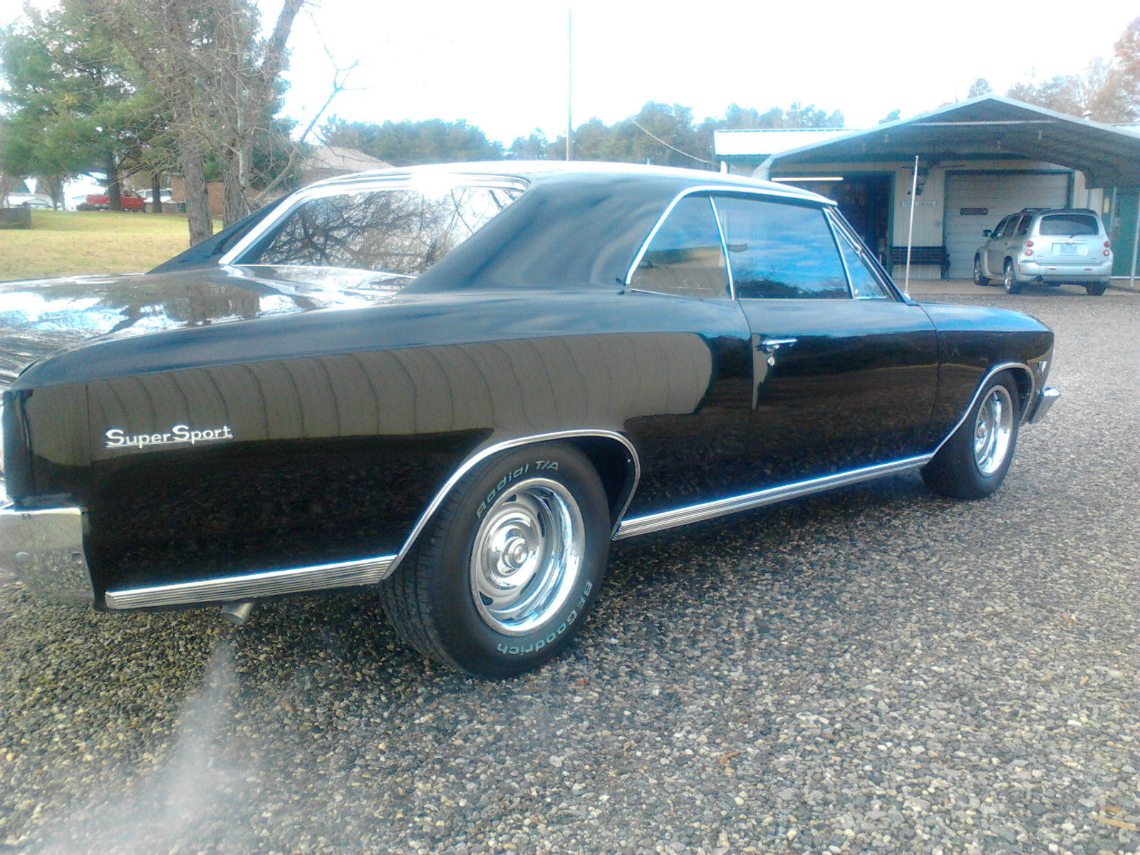 1966 Red Chevrolet Chevelle Coupe