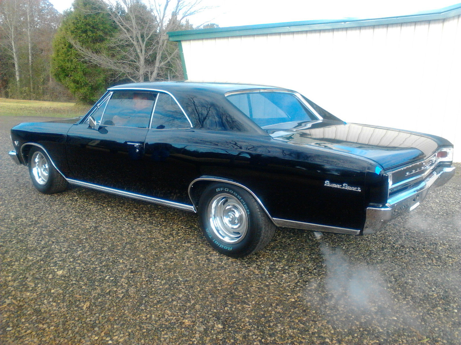 1966 Red Chevrolet Chevelle Coupe
