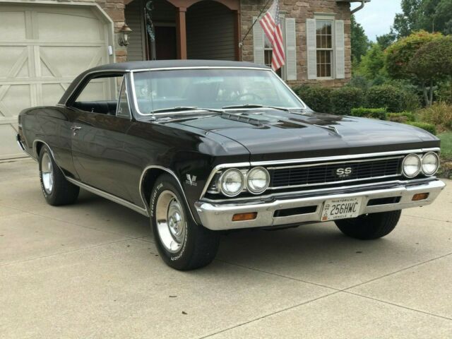 1966 Black Chevrolet Chevelle Coupe