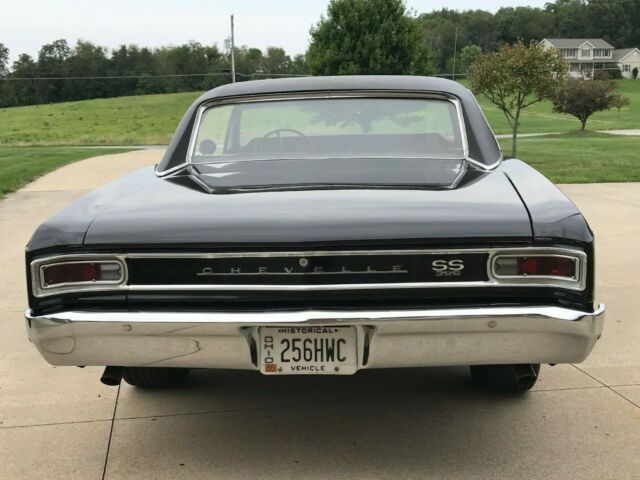1966 Black Chevrolet Chevelle Coupe