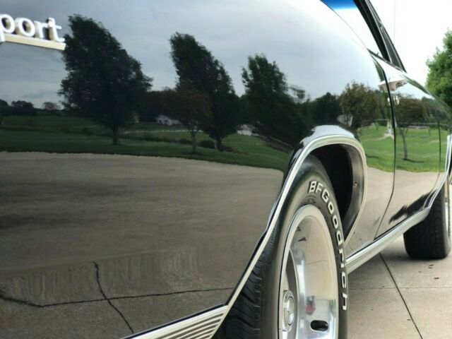 1966 Black Chevrolet Chevelle Coupe